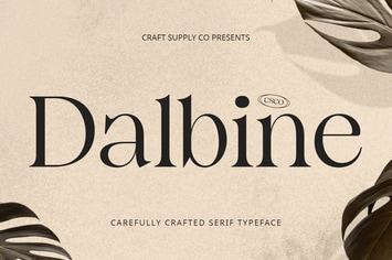Dalbine – Elegant Font