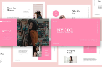 Nycde Fashion Lookbook Keynote