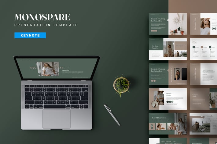 Monospare - Keynote Templates