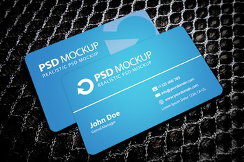 Fresh Business Card Mockup #3