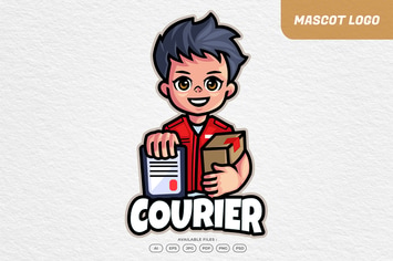 Courier Kid Logo