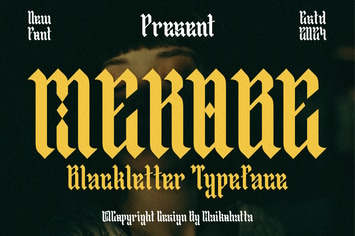 Mekobe - Blackletter Typeface