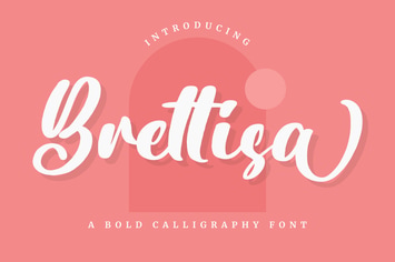 Brettisa - Wedding Font
