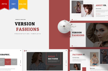 Version Fashions | Powerpoint, Keyn, Google Slides
