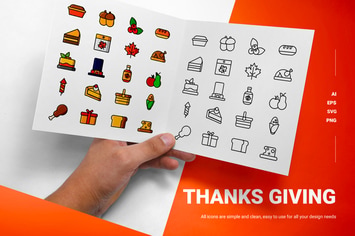 Thanks Giving - Icons