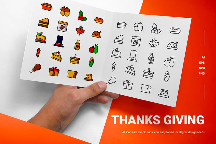 Thanks Giving - Icons