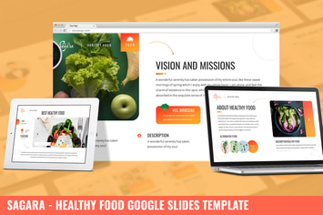 Sagara - Healthy Food Google Slides Template