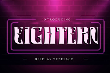 Eightern | Display Typeface