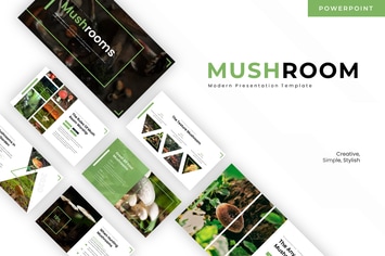 Mushroom - Powerpoint Template