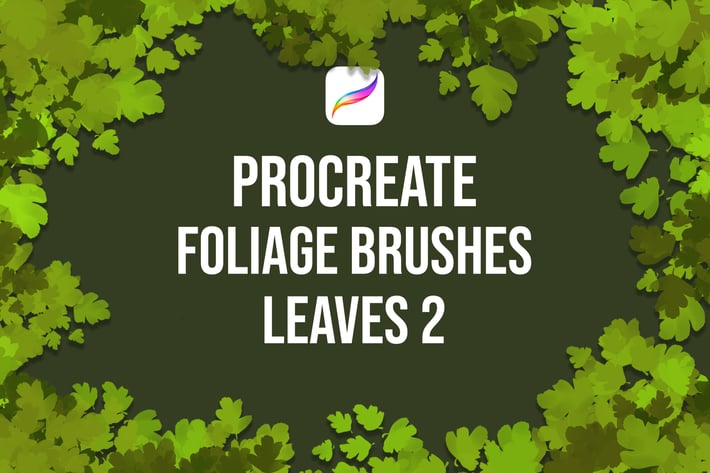 Procreate Foliage Brushes - Leaves 2