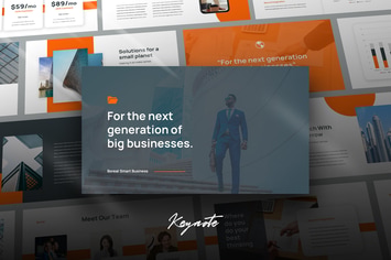 Boreal - Business Pitch Keynote Template