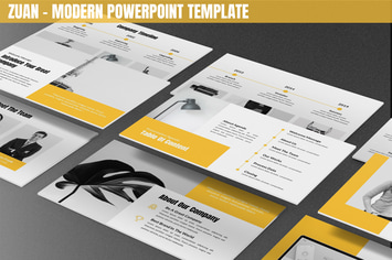 Zuan - Modern Powerpoint Template