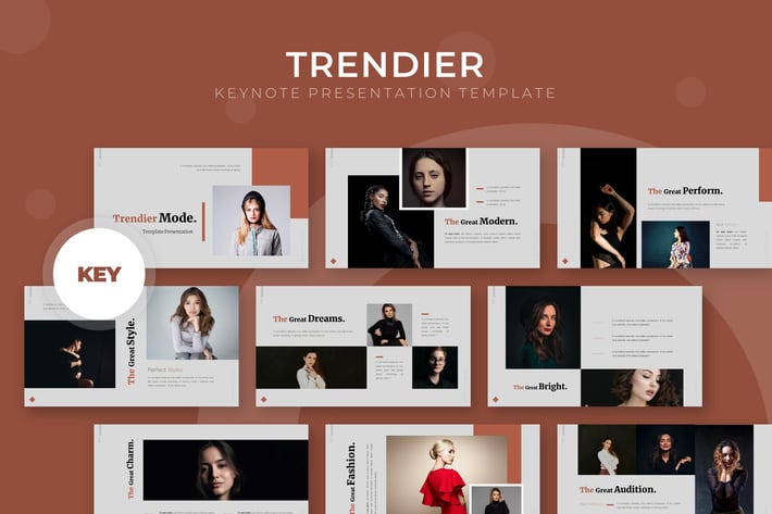 Trendier Mode - Keynote Template