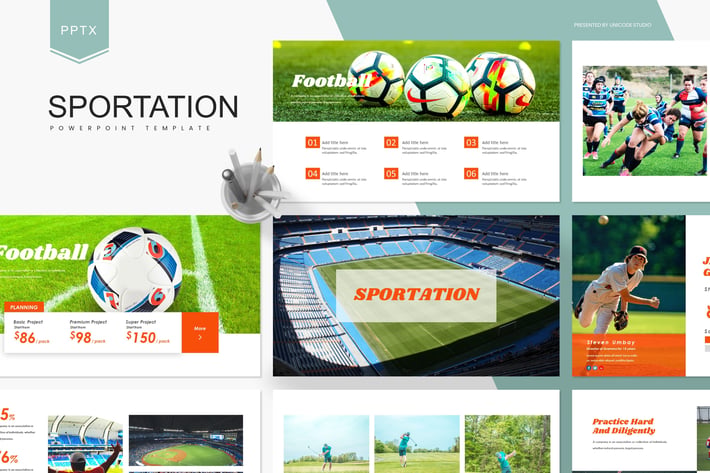 Sportation - Powerpoint Template