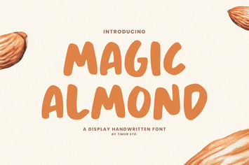 Magic Almond - Display Handwritten Font TT