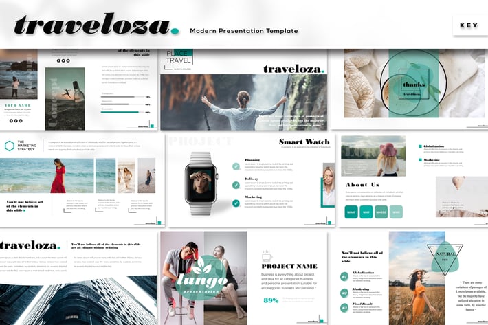 Traveloza - Keynote Template