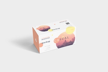 Drawer Box Mockups