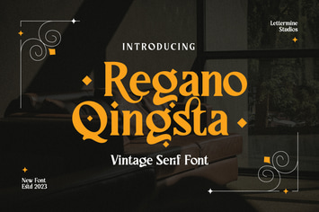 Regano Qingsta - Vintage Serif