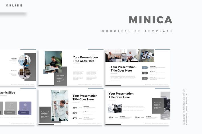 Minica - Goolge Slide Template