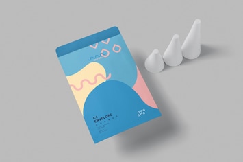 Professional C4 Envelope Mockups