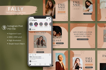 Fally - Fall Sale Instagram Post