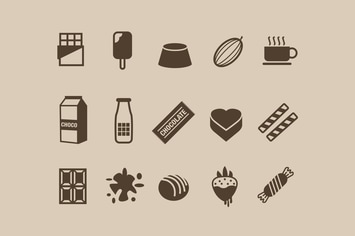 15 Chocolate Icons
