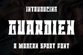 Guardien - Sport Font