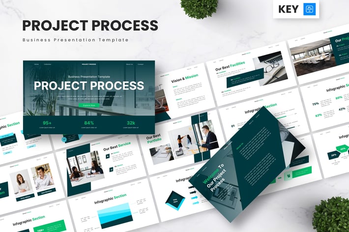 Project Process - Business Keynote Templates