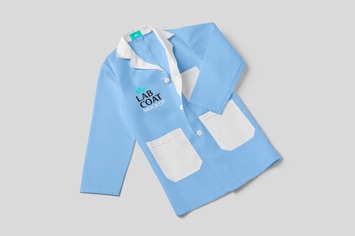 Male Lab Coat Mockups