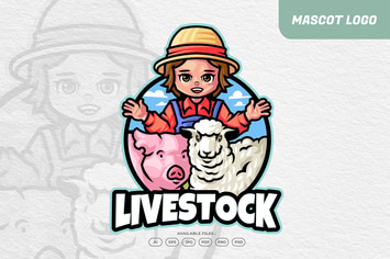 Livestock Kid Logo