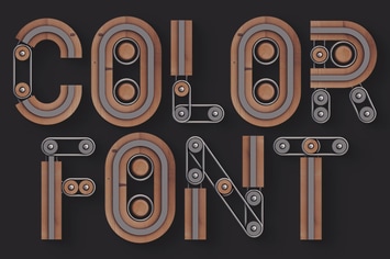 Creator - Color SVG Font