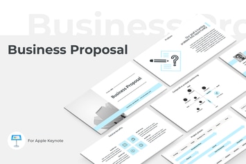 Business Proposal Keynote Template 
