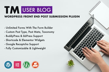 TM User Blog - WordPress Front End Post Submission