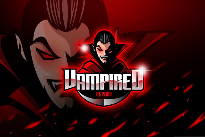 Vampired - Mascot & Logo Esport