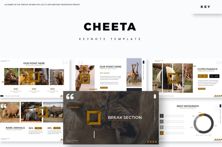 Cheeta - Keynote Template