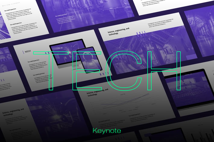 Noch - Tech Business Keynote Template