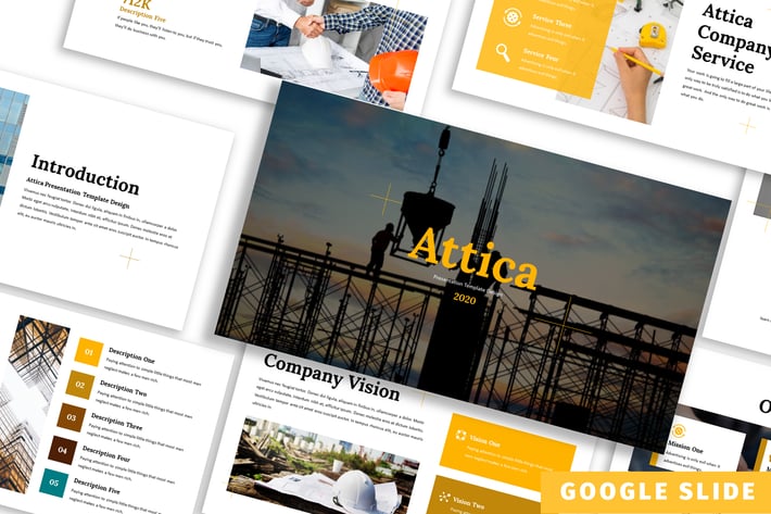 Attica - Business Google Slide Template