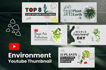 Environment Youtube Thumbnail Template