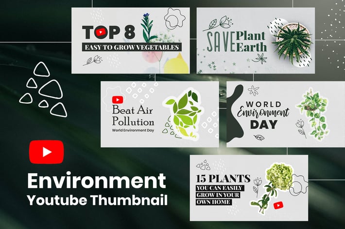 Environment Youtube Thumbnail Template