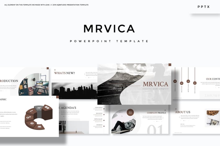 Mrvica - Powerpoint Template