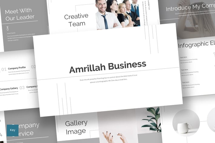 Amrillah - Keynote Template
