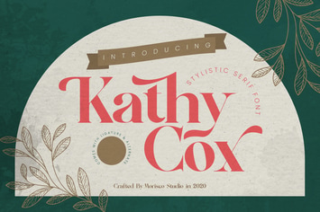 Kathy Cox - Stylish Serif Font