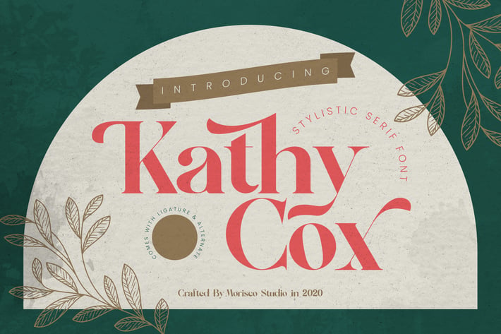 Kathy Cox - Stylish Serif Font