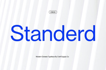 Standerd - Modern Grotesk
