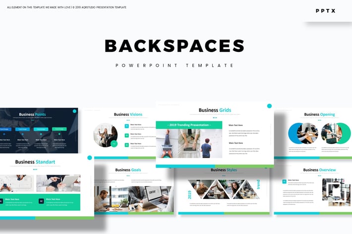 Backspaces - Powerpoint Template