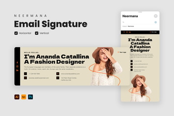 Email Signature Template V.25