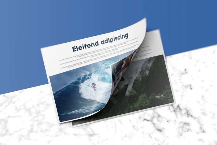 A4/A5 Horizontal Flyer Mockups V4