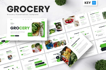Grocery - Grocery Keynote Templates