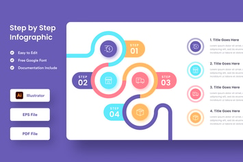 Step by Step Infographic