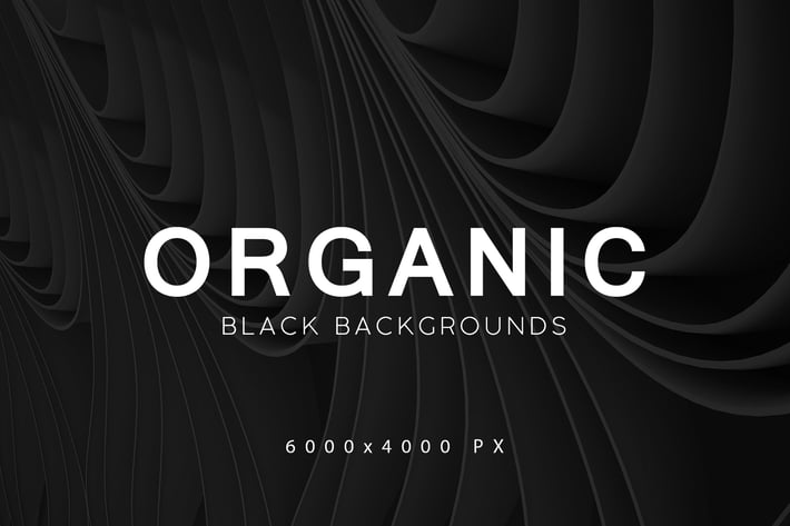 Black Organic Backgrounds 2